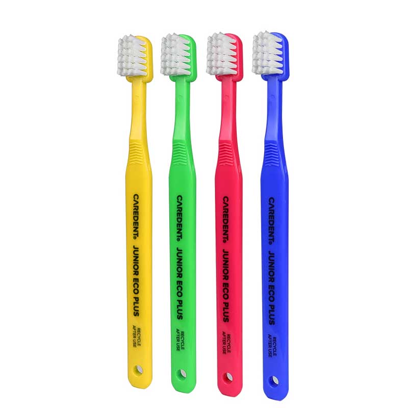 Caredent Eco Plus Junior Toothbrush Professional Pack