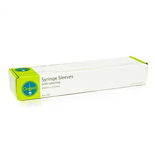 Ongard Eco Syringe Sleeves with Opening 64mm x 254mm