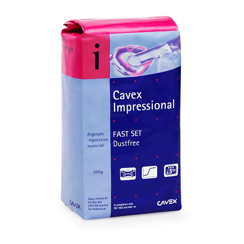 Cavex Impressional Alginate Fast Set 500g