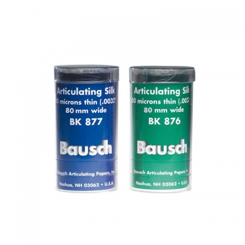 Bausch Articulating Silk 80 mm wide Blue 80u BK877