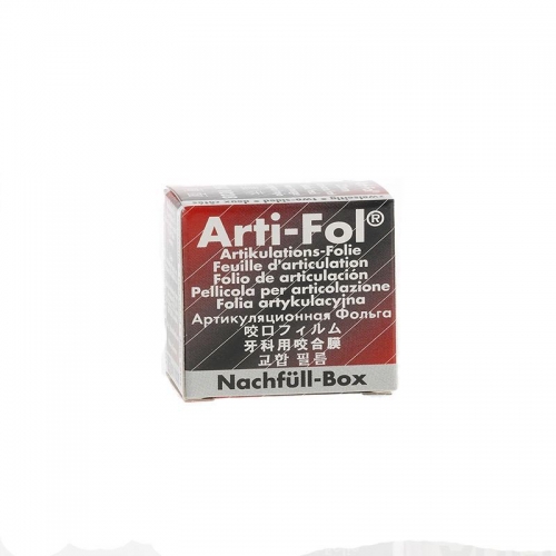 Bausch Arti-Fol Metallic 22mm wide 2/S Refill Black/Red 12u BK1028