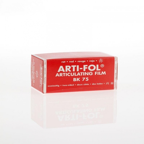 Bausch Arti-Fol Plastic in cardboard-box 2/S 75 mm Red 8u BK75