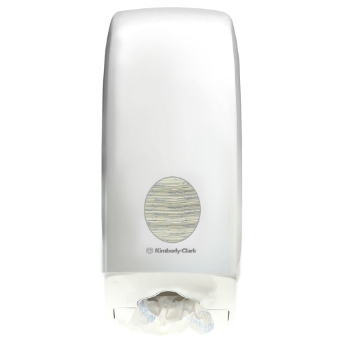 KCP AQUARIUS Single Sheet Toilet Tissue Dispenser White ABS Plastic