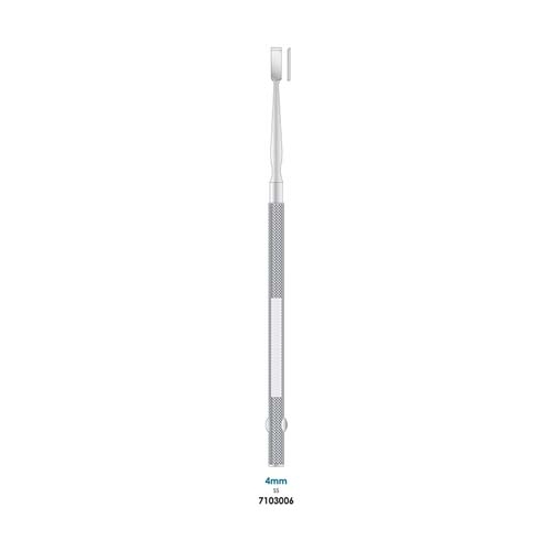 Ongard Lite-Touch Implant Freer Scalpel One Sided Cut #4mm