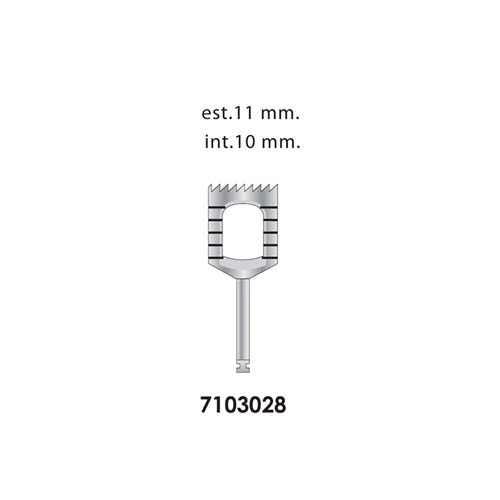 Ongard Lite-Touch Implant Trephine Bur 15mm High#10mm