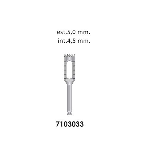 Ongard Lite-Touch Implant Trephine Bur 15mm High#4.5mm