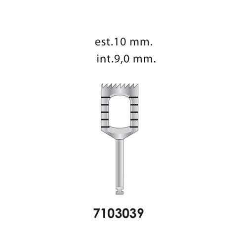 Ongard Lite-Touch Implant Trephine Bur 15mm High#9.0mm