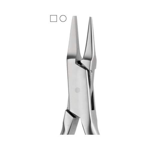 Ongard Lite-Touch Orthodontic Pliers Flat Round Bending #13cm