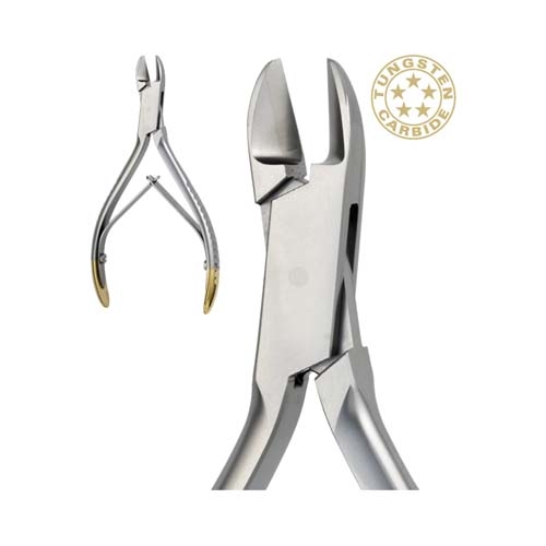 Ongard Lite-Touch Orthodontic Pliers TC  Ligature Cutter #12cm 15 degrees