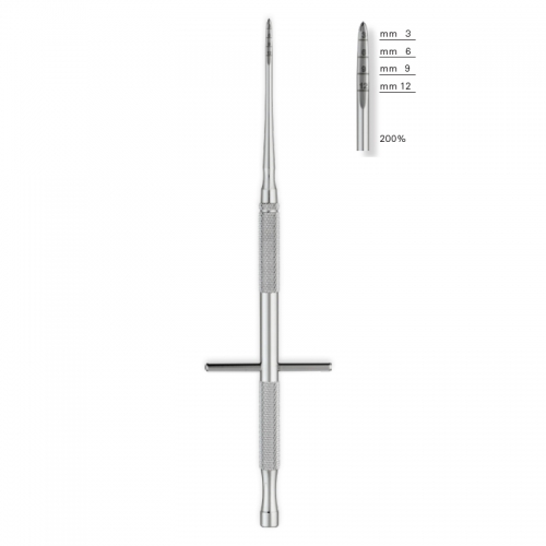 Ongard Lite-Touch Implant Osteotomes Straight Bone Spreader #3.4mm