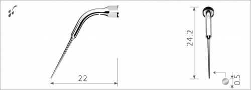 Xpedent Ultrasonic Scaler Tip EMS E15