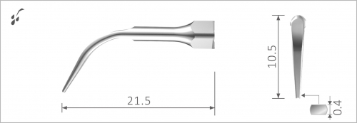 Xpedent Ultrasonic Scaler Tip NSK GN4