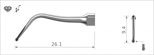 Xpedent Ultrasonic Scaler Tip NSK SBNL