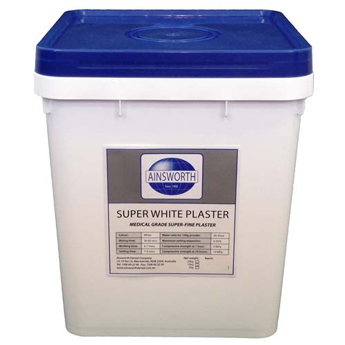 Ainsworth Super White Plaster Pail 5kg
